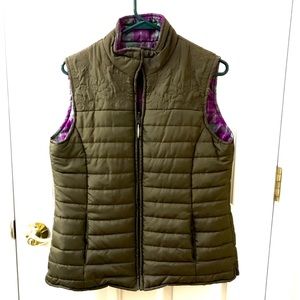 Women’s Puffer Vest, reversible